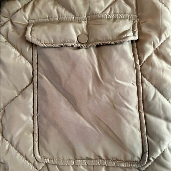 Ashley By 26 International Women's Olive Quilted Puffer Jacket - Picture 8 of 11